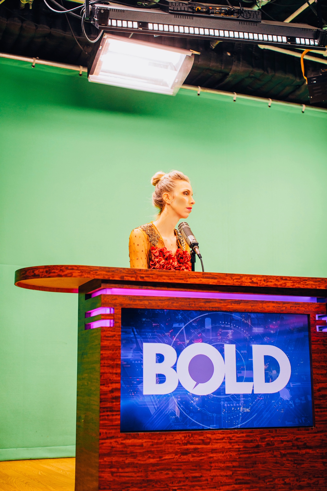 Behind The Scenes on “The Simonetta Lein Show” on Bold TV