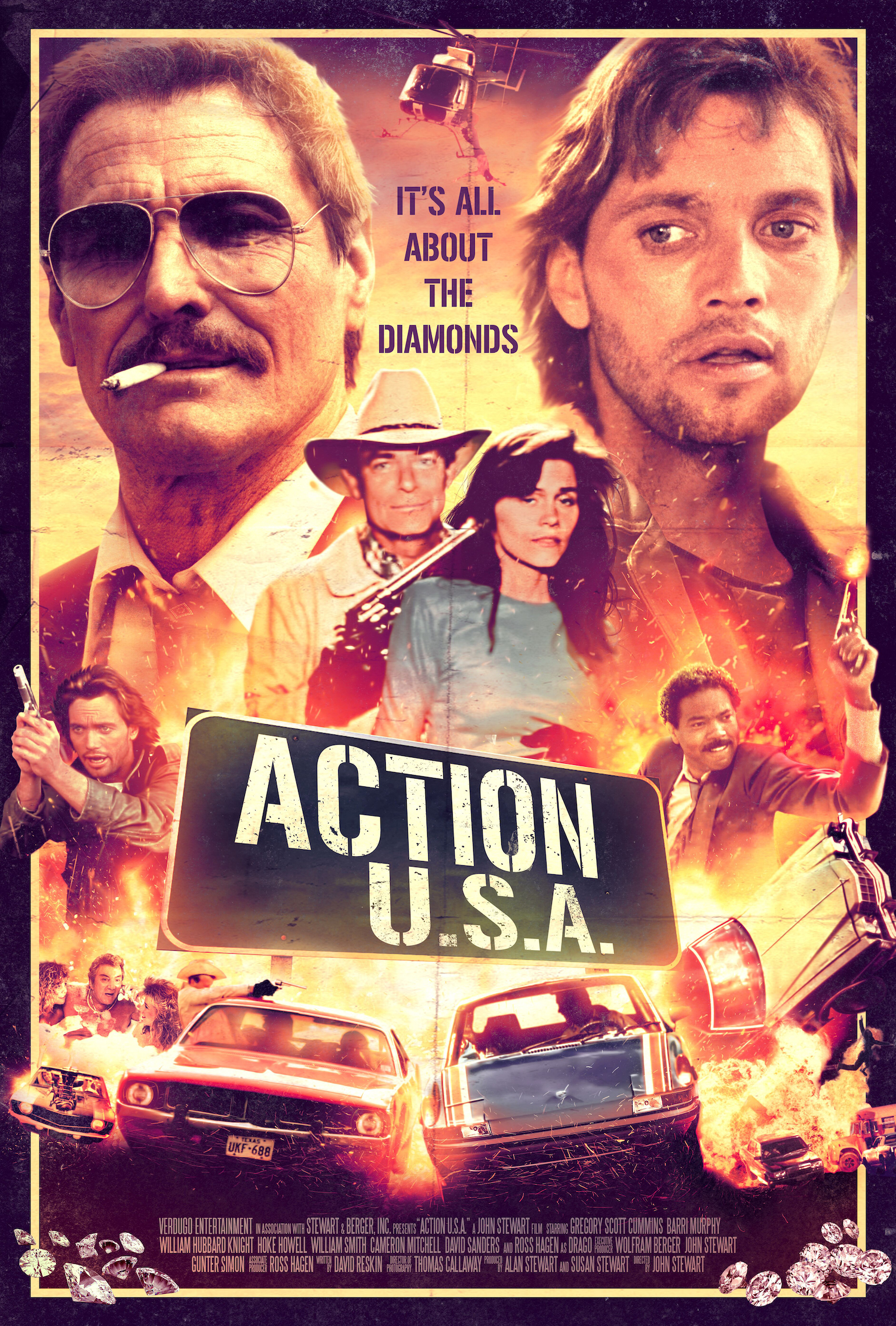 THE YEAR’S MOST DEATH-DEFYING, MAYHEM-CELEBRATING FILM  “ACTION USA” EXPLODES EXCLUSIVELY ON ALAMO ON DEMAND