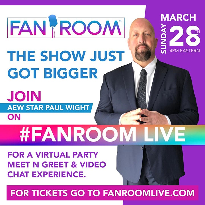 Hear Behind The Scenes Stories With Wrestler Paul Wight About His Iconic Floyd Mayweather Match On FanRoom Live Sunday March 28th, 2021 4 PM ET