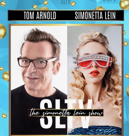 Tom Arnold Guests on The Simonetta Lein Show On SLTV