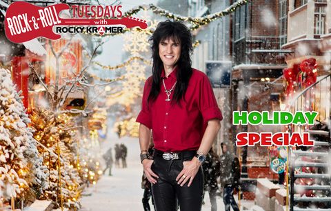 Rocky Kramer’s Rock & Roll Tuesdays Presents a “Holiday Special” on December 7th, 7 PM PT on Twitch