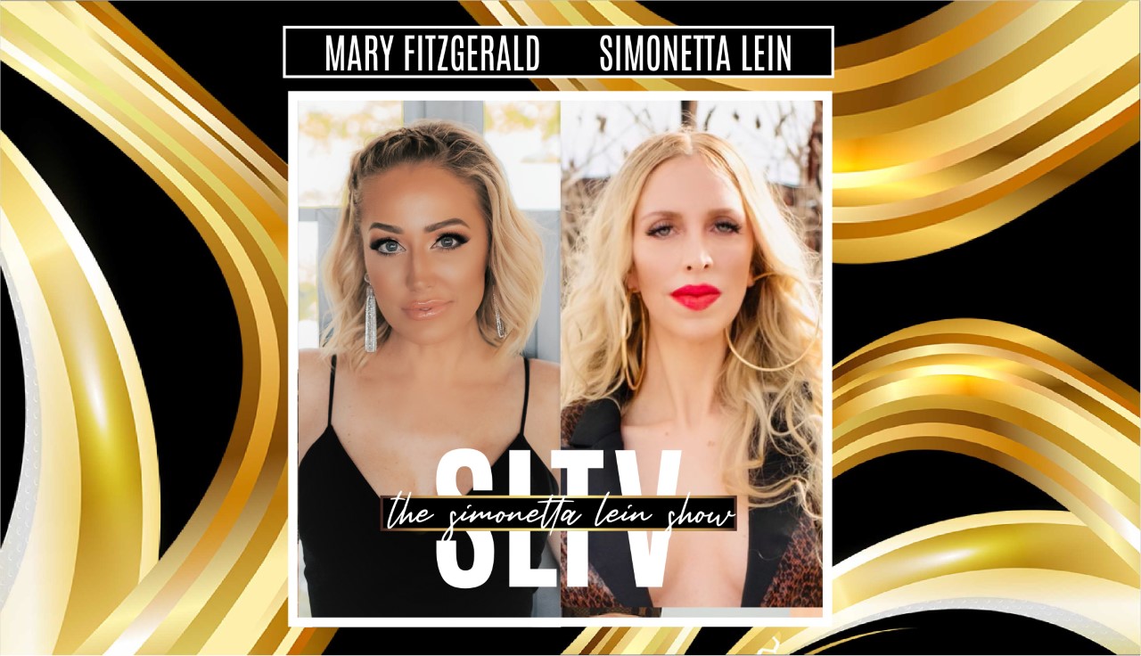 Mary Fitzgerald Guests On The Simonetta Lein Show On SLTV