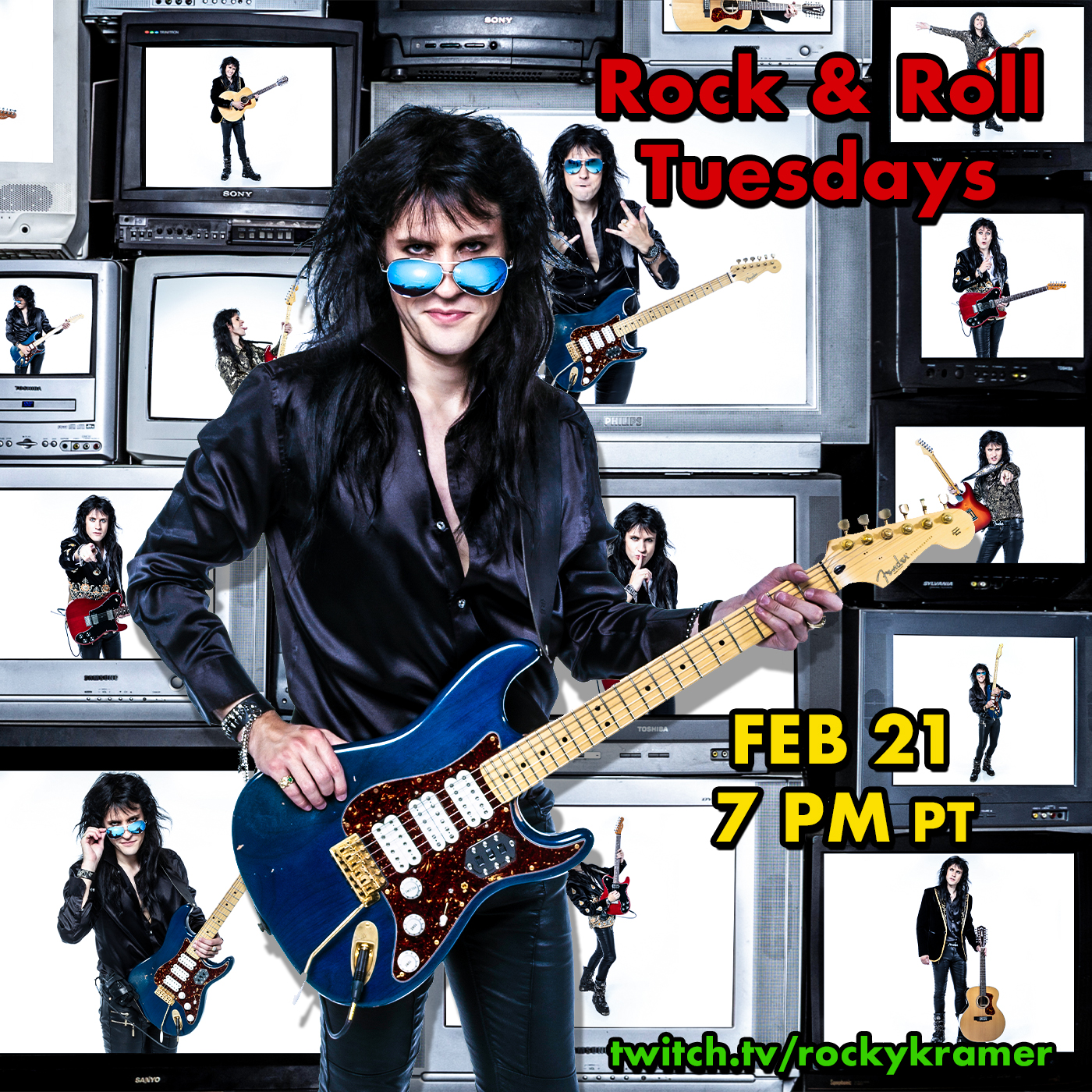 Rocky Kramer’s Rock & Roll Tuesdays Presents “Television” On February 21st, 2023, 7 PM PT on Twitch