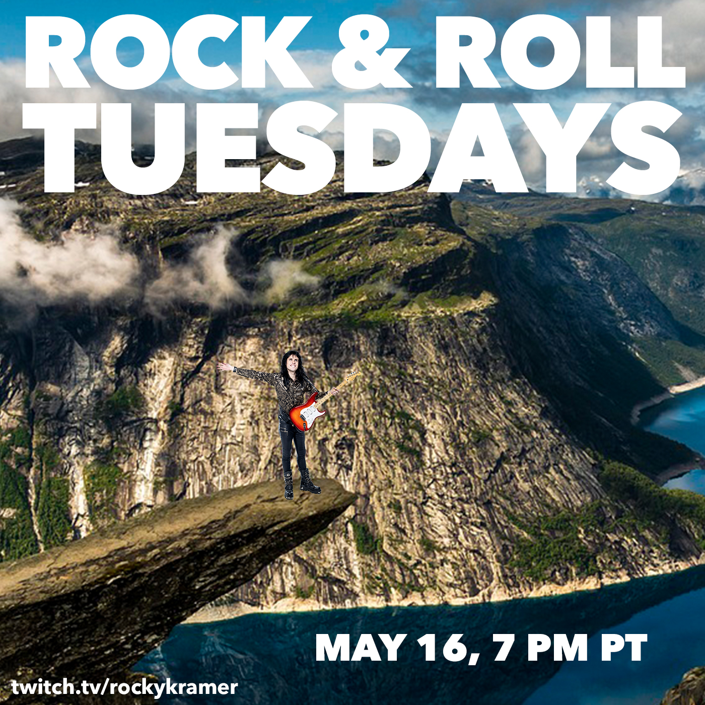 Rocky Kramer’s Rock & Roll Tuesdays Presents “Norwegian Rock” On May 16th,  2023, 7 PM PT on Twitch