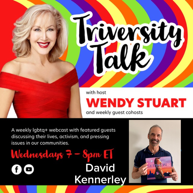 Wendy Stuart Presents TriVersity Talk! Wednesday, August 30th, 2023 7 PM ET With Featured Guest David Kennerley